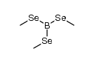 Tris(methylseleno)borane