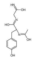 (2S)-2-acetamido-N-(2-amino-2-oxoethyl)-3-(4-hydroxyphenyl)propanamide