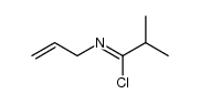 N-[1-Chlor-2-methyl-propyliden]-allylamin