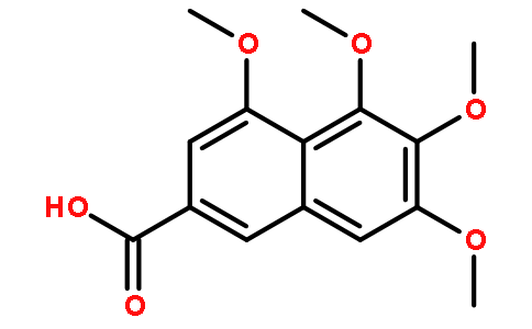 4,5,6,7-四甲氧基-2-萘羧酸