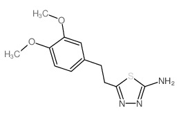 5-[2-(3,4-Dimethoxy-phenyl)-ethyl]-[1,3,4]-thiadiazol-2-ylamine