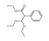 3,3-diethoxy-2-phenyl-propionic acid ethyl ester