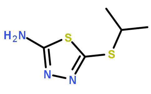 5-(异丙基硫基)-1,3,4-噻二唑-2-胺