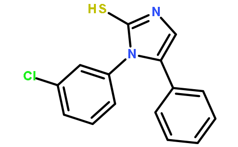 1-(3-氯苯基)-5-苯基-1H-咪唑-2-硫醇