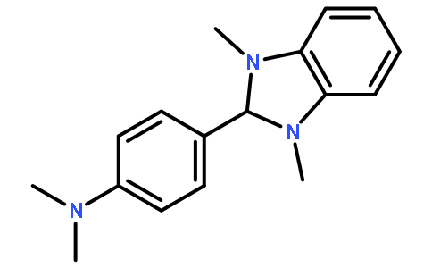 4-(2,3-Dihydro-1,3-dimethyl-1H-benzimidazol-2-yl)-N,N-dimethylbenzenamine