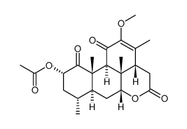 黄苦木素B乙酸酯对照品(标准品) | 30315-04-9