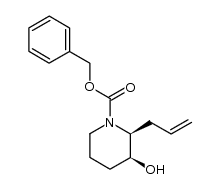 benzyl (2S,3S)-2-allyl-3-hydroxypiperidine-1-carboxylate