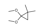 1,1-dimethoxy-2,2-dimethylcyclopropane