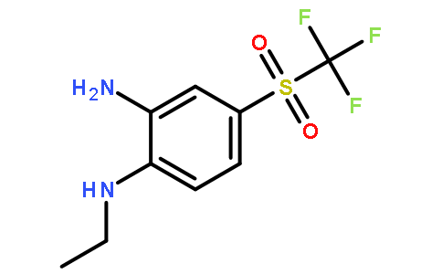 N1-乙基-4-三氟甲磺酰基-苯-1,2-二胺