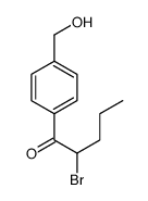 2-溴-1-(4-羟基甲基苯基)-1-戊酮