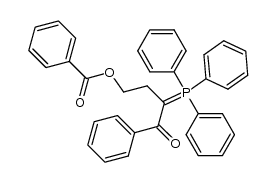benzoyl-1 benzoyloxy-3 propylidenetriphenylphosphorane
