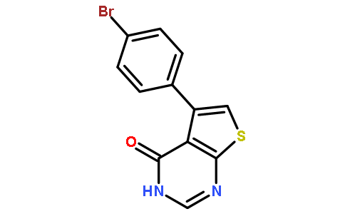 5-(4-溴苯基)-3H-噻吩并[23-d]嘧啶-4-酮