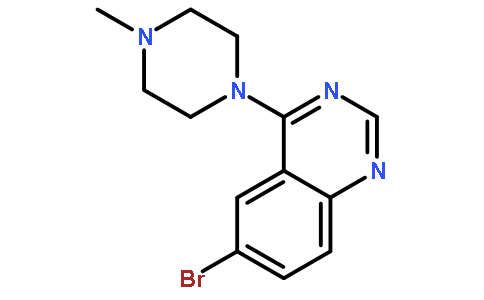 6-溴-4-(4-甲基-1-哌嗪基)喹唑啉