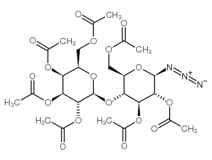 [(2R,3R,4S,5R,6R)-4,5-diacetyloxy-6-azido-3-[(2S,3R,4S,5R,6R)-3,4,5-triacetyloxy-6-(acetyloxymethyl)oxan-2-yl]oxyoxan-2-yl]methyl acetate