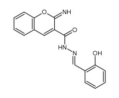 N'-(2-hydroxybenzylidene)-2-imino-2H-chromene-3-carbohydrazide