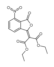 diethyl 2-(4-nitro-3-oxo-1,3-dihydrobenzo[c]furan-1-ylidene)malonate