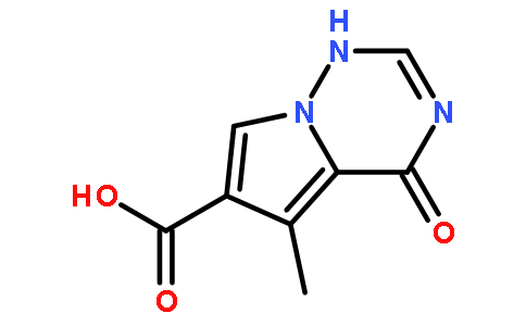 1,4-二氢-5-甲基-4-氧代-吡咯并[2,1-f][1,2,4]三嗪-6-羧酸