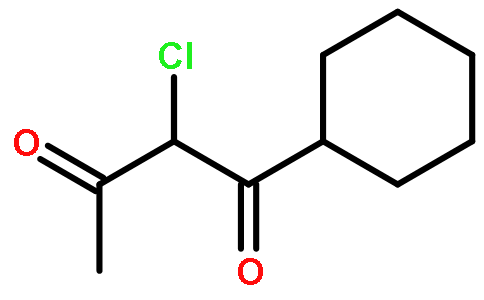 2-氯-1-环己基-1,3-丁烷二酮