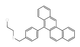 7-[4-(2-chloroethylsulfanylmethyl)phenyl]benzo[a]anthracene