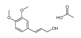 acetic acid,3-(3,4-dimethoxyphenyl)prop-2-en-1-ol