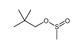 2,2-dimethylpropyl methanesulfinate