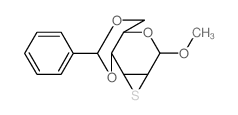 methyl 2,3-anhydro-4,6-O-benzylidene-2-thiohexopyranoside