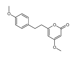 4-methoxy-6-[2-(4-methoxyphenyl)ethyl]pyran-2-one