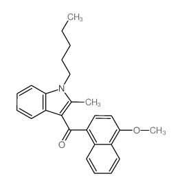 (4-methoxynaphthalen-1-yl)-(2-methyl-1-pentylindol-3-yl)methanone