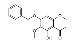 1-(2-hydroxy-3,6-dimethoxy-4-phenylmethoxyphenyl)ethanone
