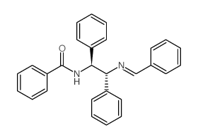 N-[2-(benzylideneamino)-1,2-diphenylethyl]benzamide