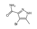 4-溴-5-甲基-1H-吡唑-3-羧酰胺