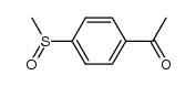 1-(4-甲亚磺酰基苯基)乙酮