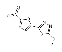 2-methylsulfanyl-5-(5-nitrofuran-2-yl)-1,3,4-thiadiazole