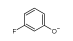 3-fluorophenolate anion