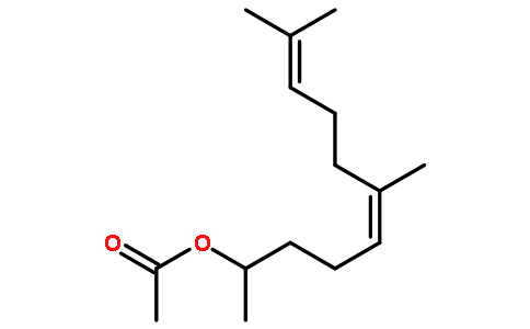(Z)-6,10-二甲基十一碳-5,9-二烯-2-基乙酸酯