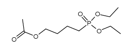 diethyl 4-acetoxy-n-butylphosphonate