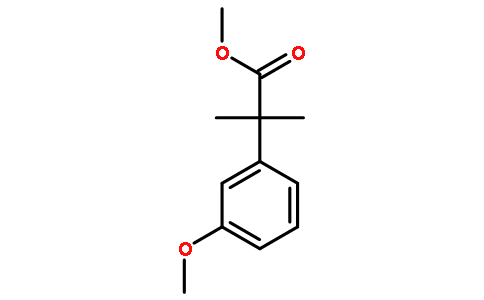 2-(3-甲氧基苯基)-2-甲基丙酸甲酯