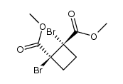 (+/-)-1,2-dibromo-cyclobutane-1r,2t-dicarboxylic acid dimethyl ester