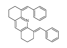 4,5-dibenzylidene-1,2,3,6,7,8-hexahydroacridine