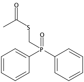 S-(diphenylphosphorylmethyl) ethanethioate