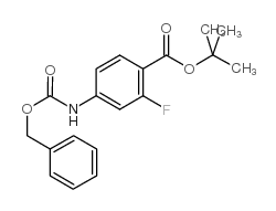 4-苄氧基羰基氨基-2-氟-苯甲酸叔丁酯