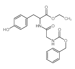 3-(4-羟基苯基)-2-[[2-(苯基甲氧羰基氨基)乙酰基]氨基]丙酸乙酯