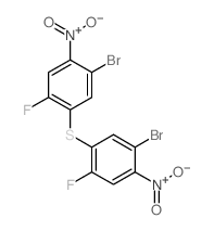 1-bromo-5-(5-bromo-2-fluoro-4-nitrophenyl)sulfanyl-4-fluoro-2-nitrobenzene
