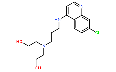2-[3-[(7-chloroquinolin-4-yl)amino]propyl-(2-hydroxyethyl)amino]ethanol