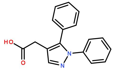(1,5-二苯基-1H-吡唑-4-基)乙酸