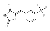 5-[[3-(三氟甲基)苯基]亚甲基]-2,4-噻唑烷二酮