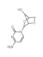 4-amino-1-(7-hydroxy-2,5-dioxabicyclo[2.2.1]heptan-3-yl)pyrimidin-2-one