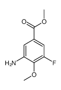 3-氨基-5-氟-4-甲氧基苯甲酸甲酯