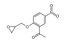 1-[5-nitro-2-(oxiran-2-ylmethoxy)phenyl]ethanone
