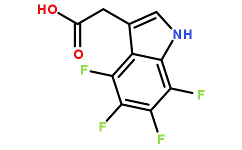 (4,5,6,7-Tetrafluoro-1H-indol-3-yl)acetic acid